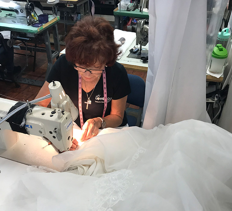wedding gown alterations Toronto