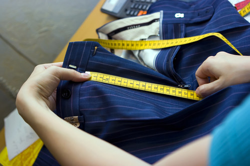 A tailor can help alter the waistband of your pants