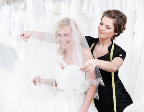 Do tell the person that is altering (or making) your wedding dress if you are aware of any forthcoming changes to your physical dimensions